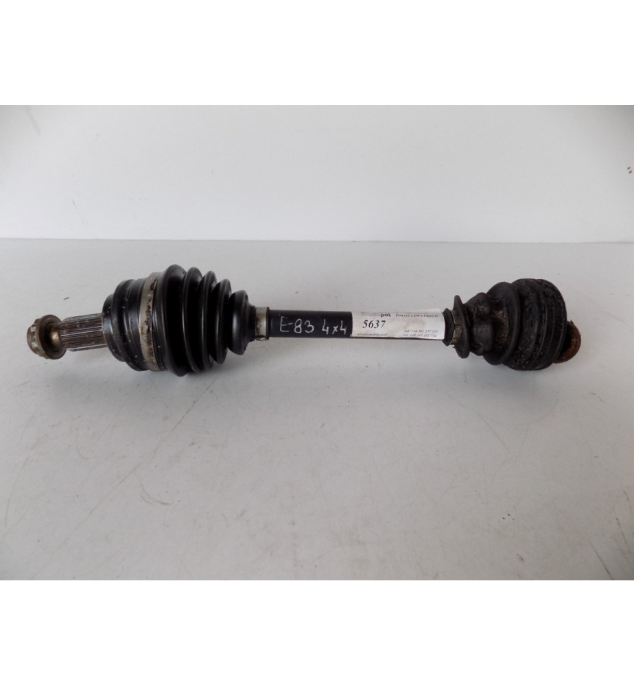 BMW X3 E83 Albero trasmissione ant sx X-Drive 5637