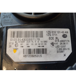 BMW 5 F10 11 FARI + CINTURA  ANTERIORE - 12174