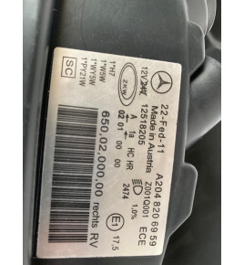 Mercedes GLK W204 Faro Xenon DX-12696