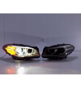 BMW 5 F10 F11 Lampa XENON LCI Nieskrętna Prawa Lewa -